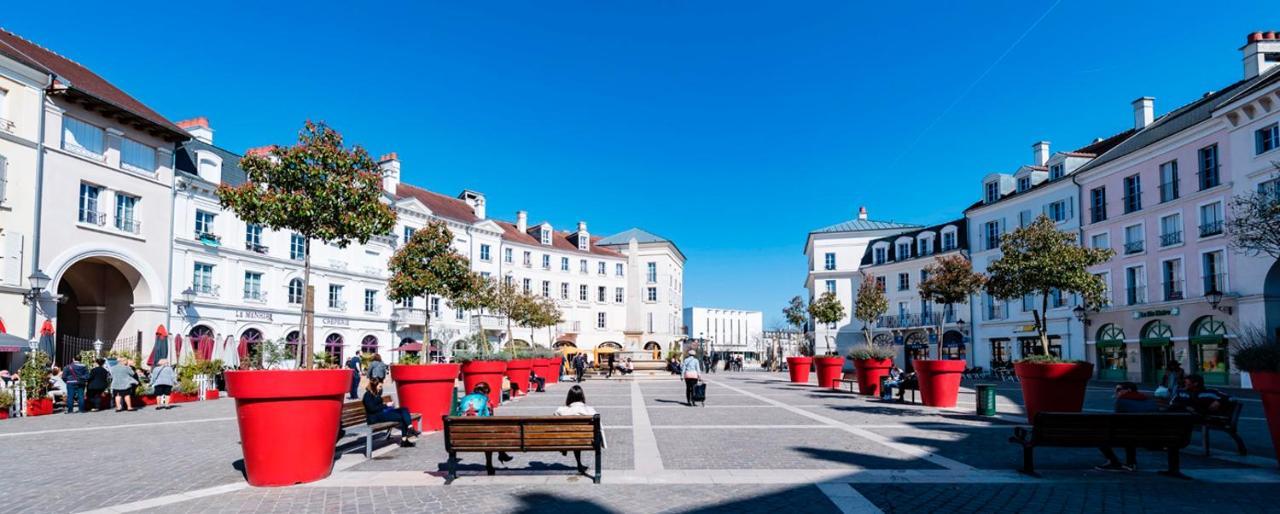 Superbe Villa Au Pied De Disneyland Et Val D'Europe Serris Bagian luar foto